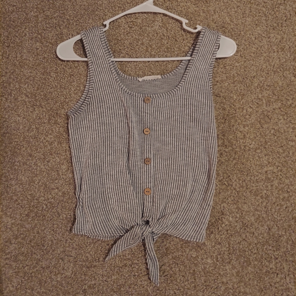 Striped tank top